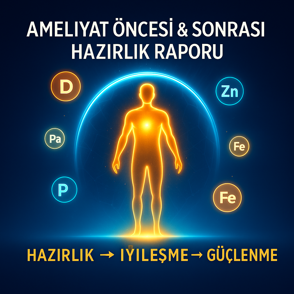 Bericht zur prä- und postoperativen Vorbereitung