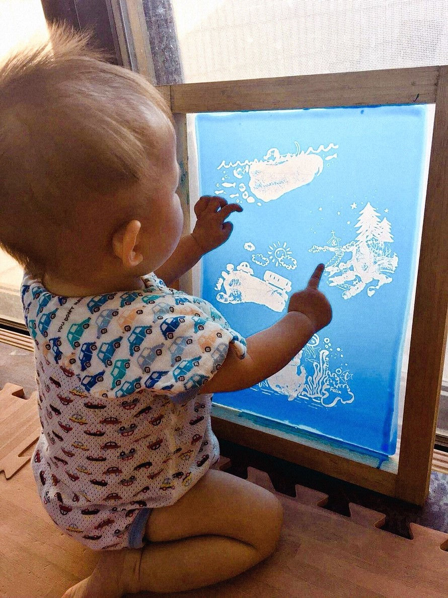 縮圖：絹絹圈圈（親子班）：玩印