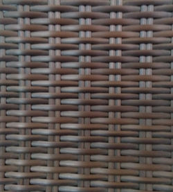 Brown Streaky Half Moon 6mm