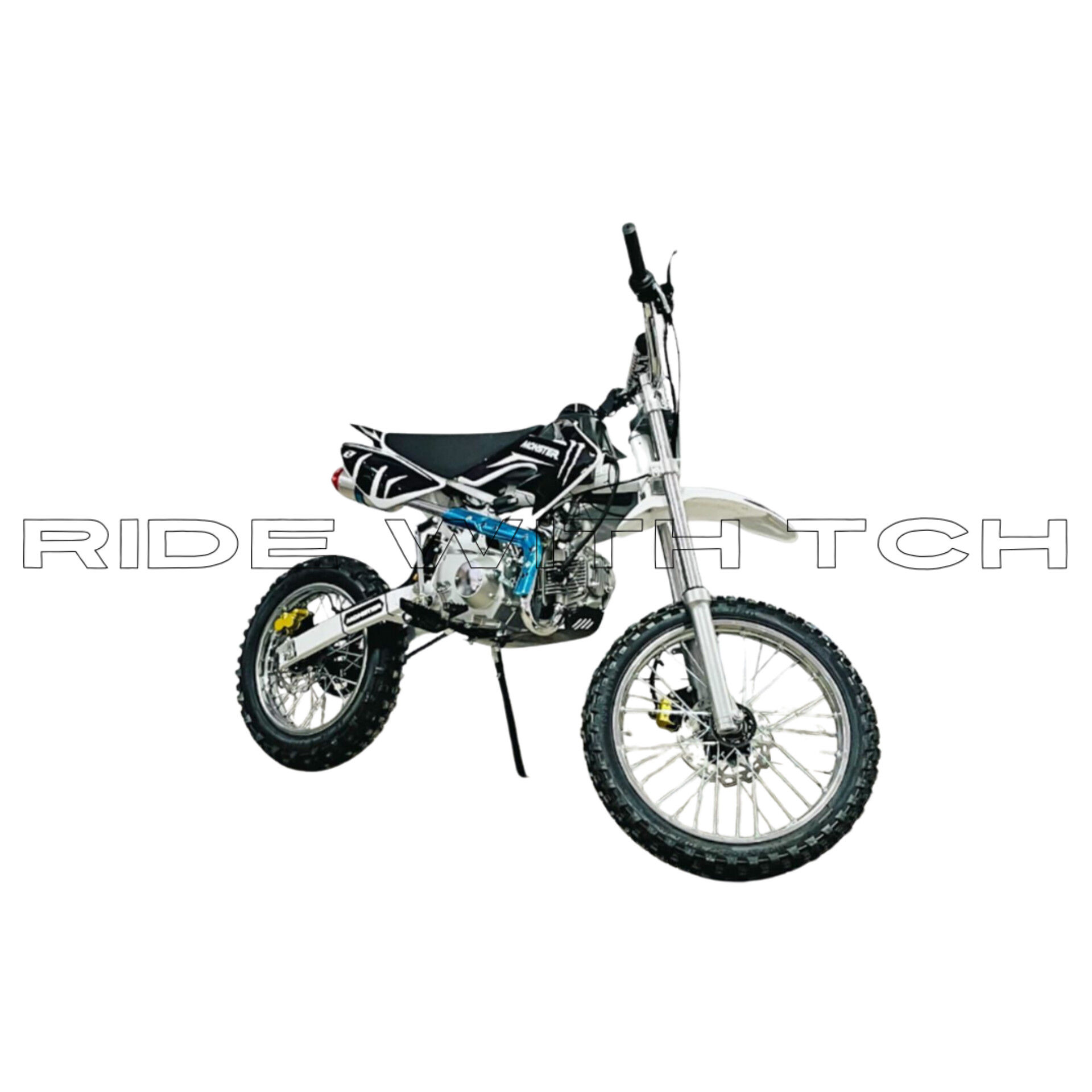125CC Super Dirt Bike - 4 Stroke Engine Bike For adult - Max Speed - 80k