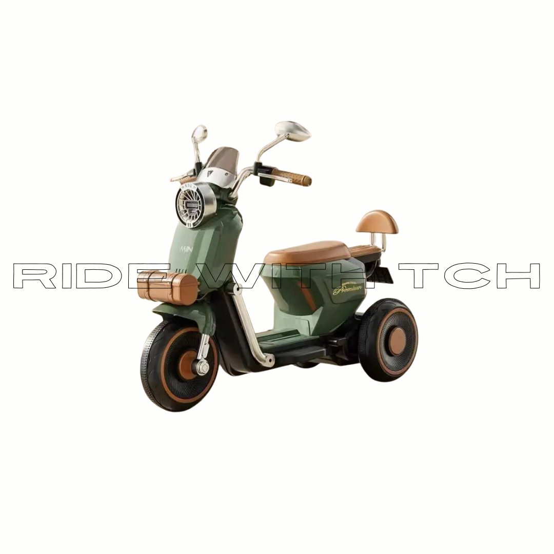 TCH BDL-688 Kids Vespa - 6V Battery Operated Fashion Icon Scooter