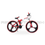 Thumbnail: Foldable X6 3S Foldable Bicycle With Double Suspension - Double Tone Bik