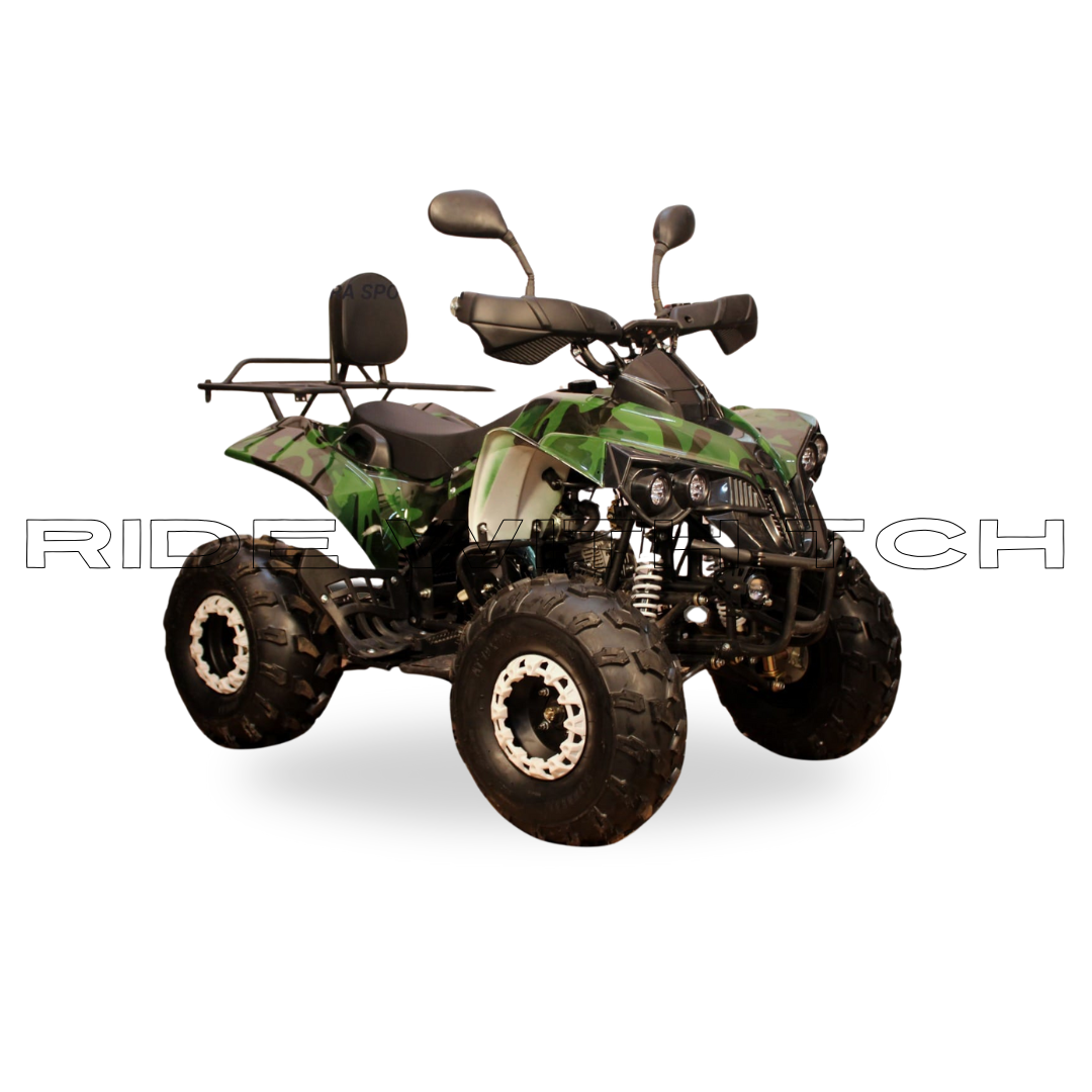 Prime 135CC ATV - 4 Stroke Engine MAX Speed - 65Km/h.