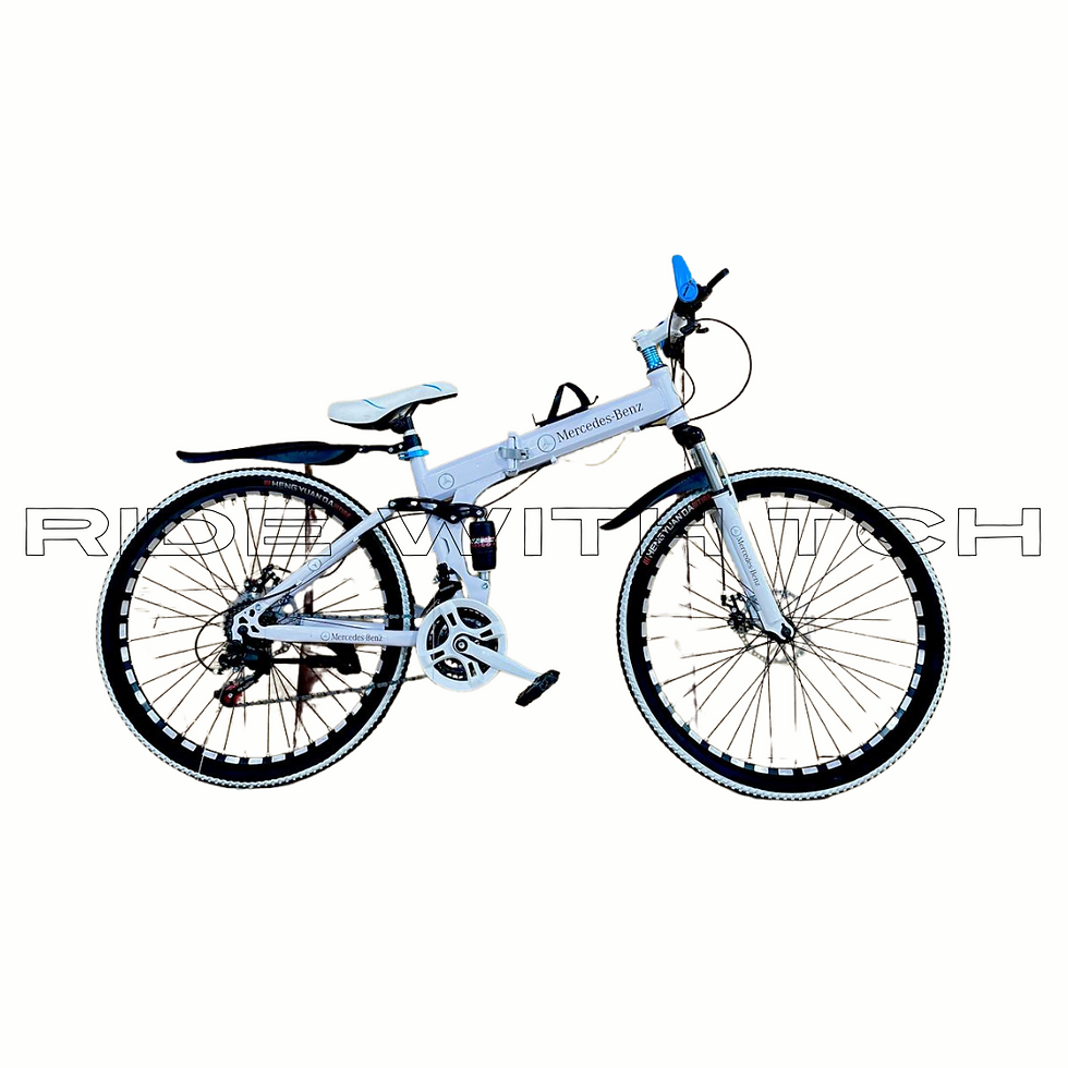 Foldable 3S Bicycle With Spoke Edition - Single Tone Bikes for Unisex-Adult