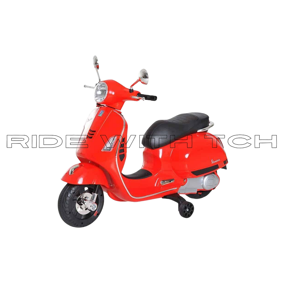 BASIC MODEL : Vespa Scooter Bike For Kids
