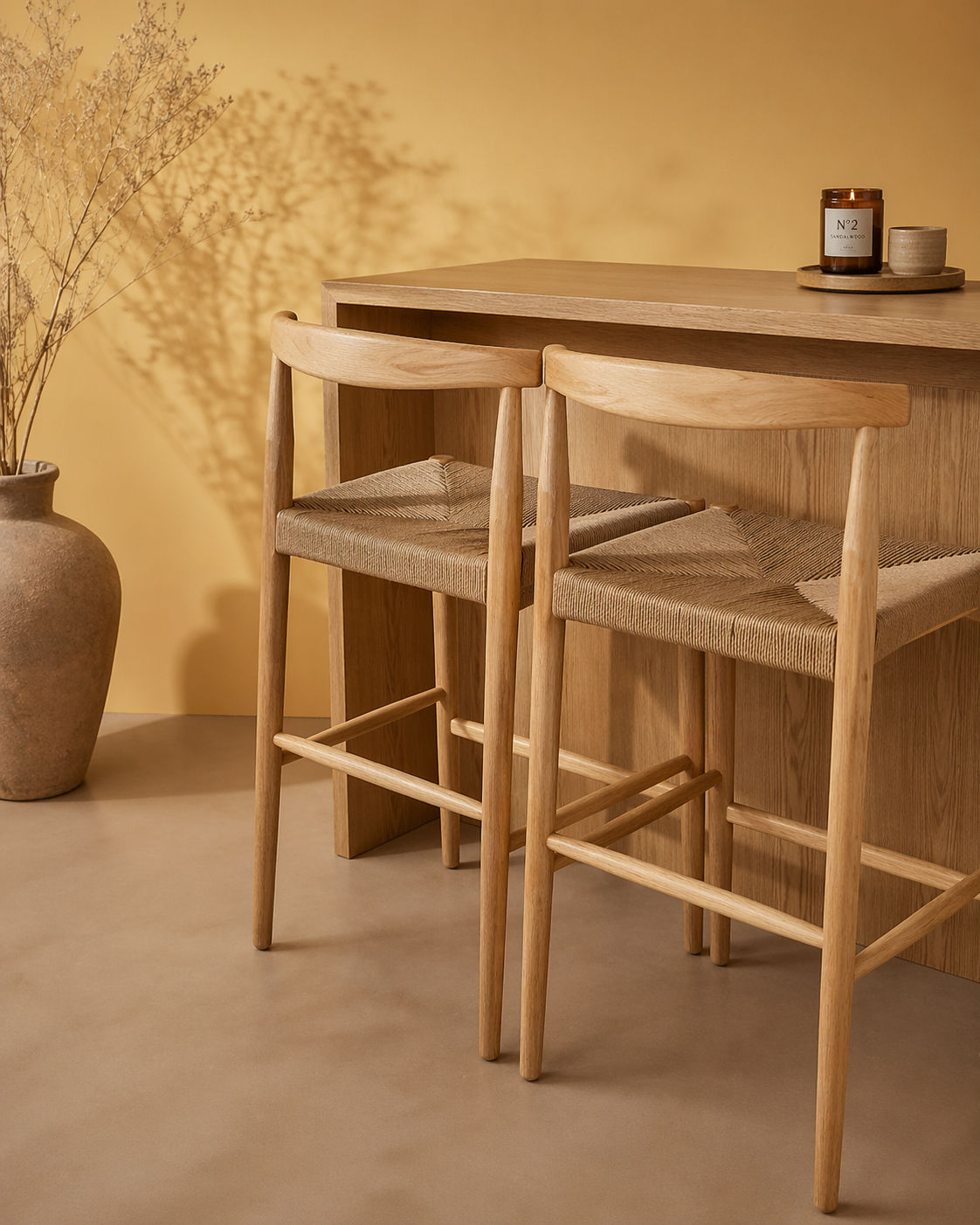 Banco estilo wegner