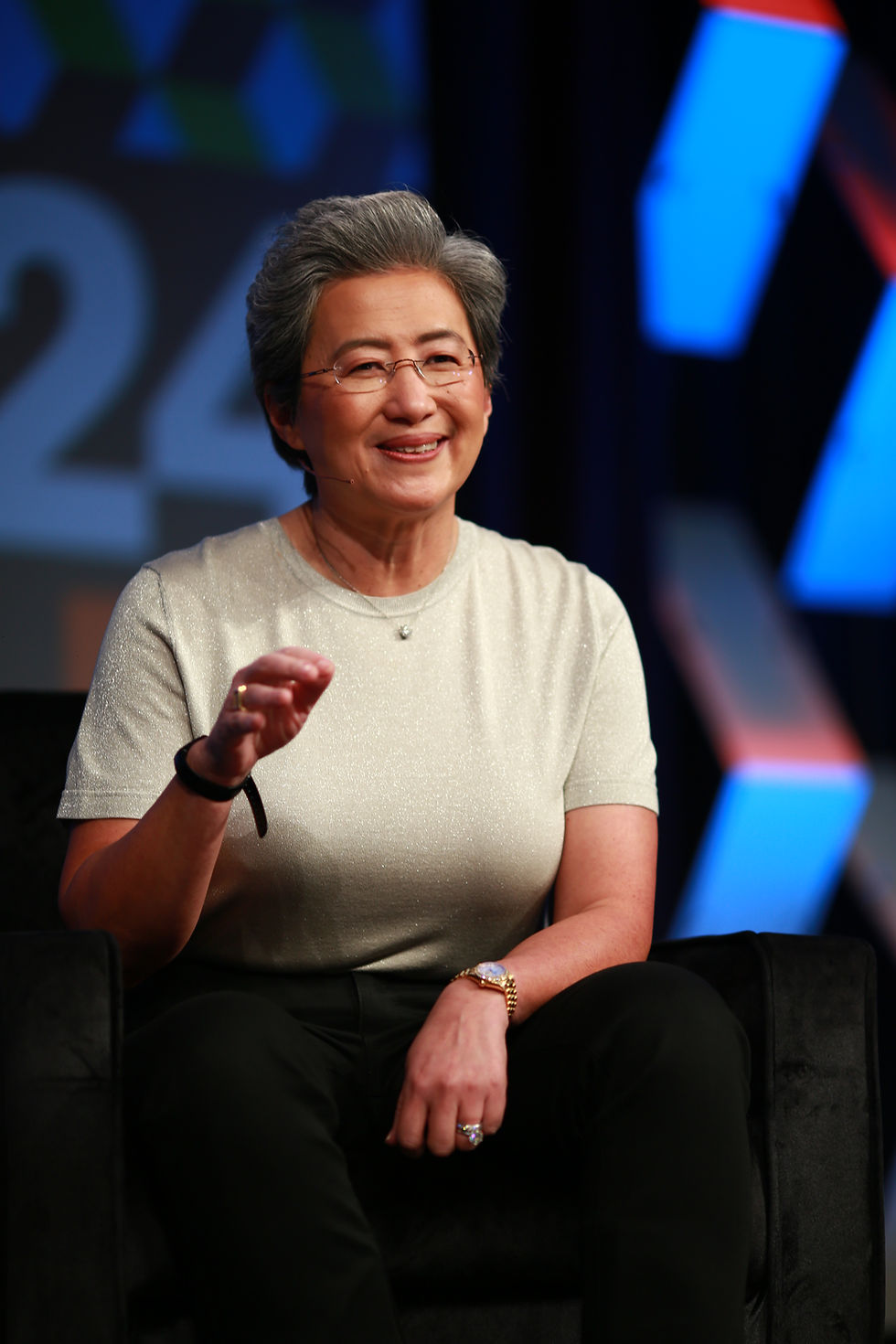 AMD-topvrouw Lisa Su spreekt tijdens SXSW in Austin op 11 maart 2024. Archieffoto: Fuzheado / Wikimedia Commons, CC BY 4.0.