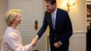 ASML-topman Christophe Fouquet met Ursula von der Leyen in Parijs op 10 februari 2025. Archieffoto.