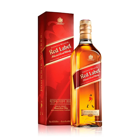 Whisky Johnnie Walker Red Label 750ml