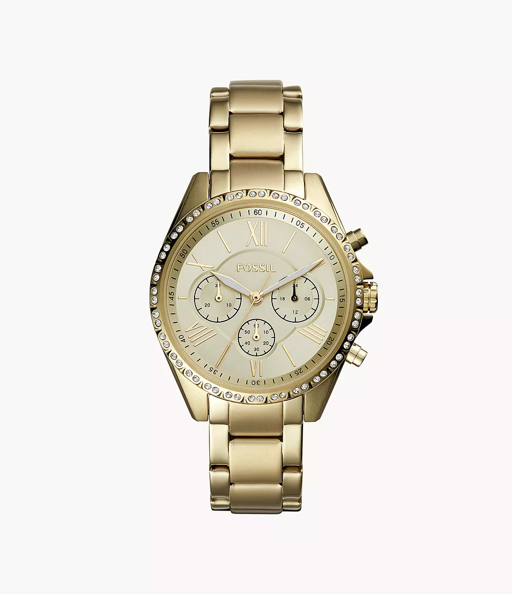 Fossil Reloj Cronógrafo Moderno Courier de Acero Inoxidable