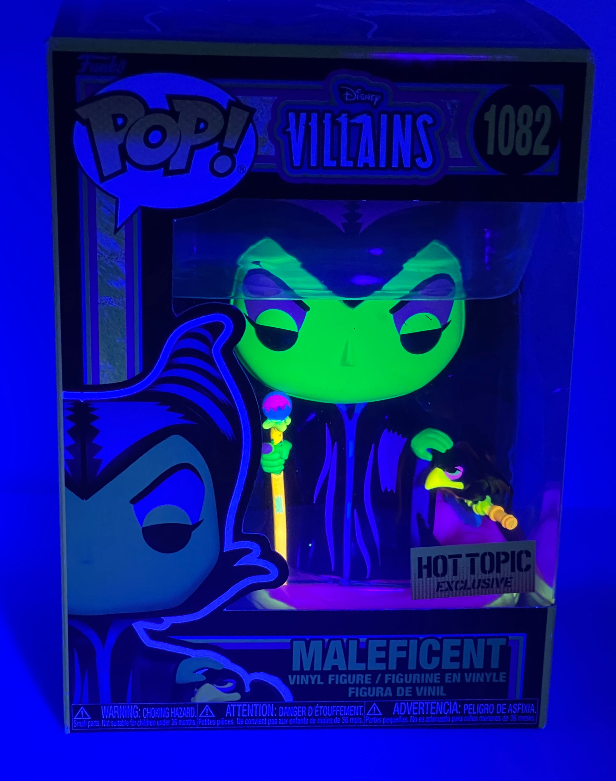 Disney Villains Maleficent Black Light #1082