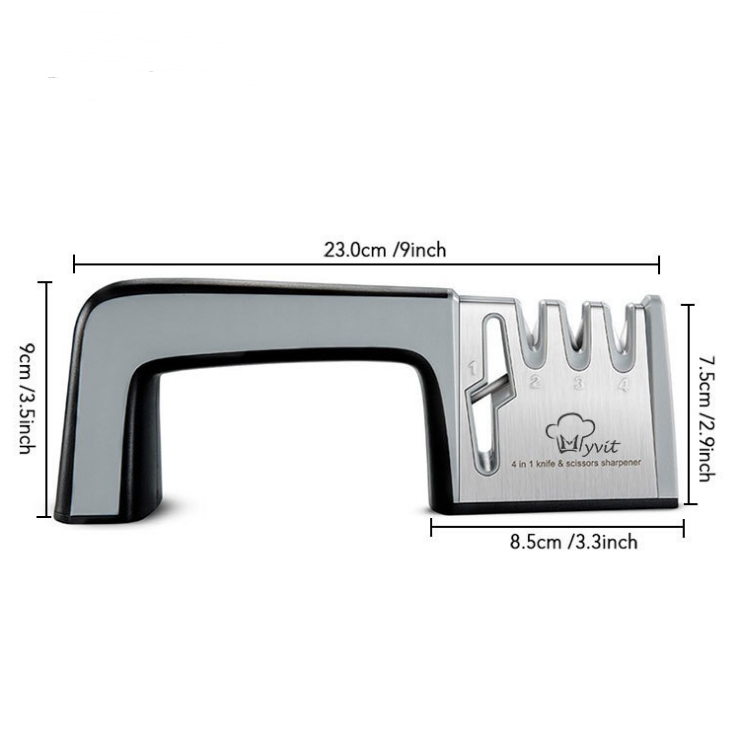 SwiftEdge Kitchen Sharpener with Versatile Stones