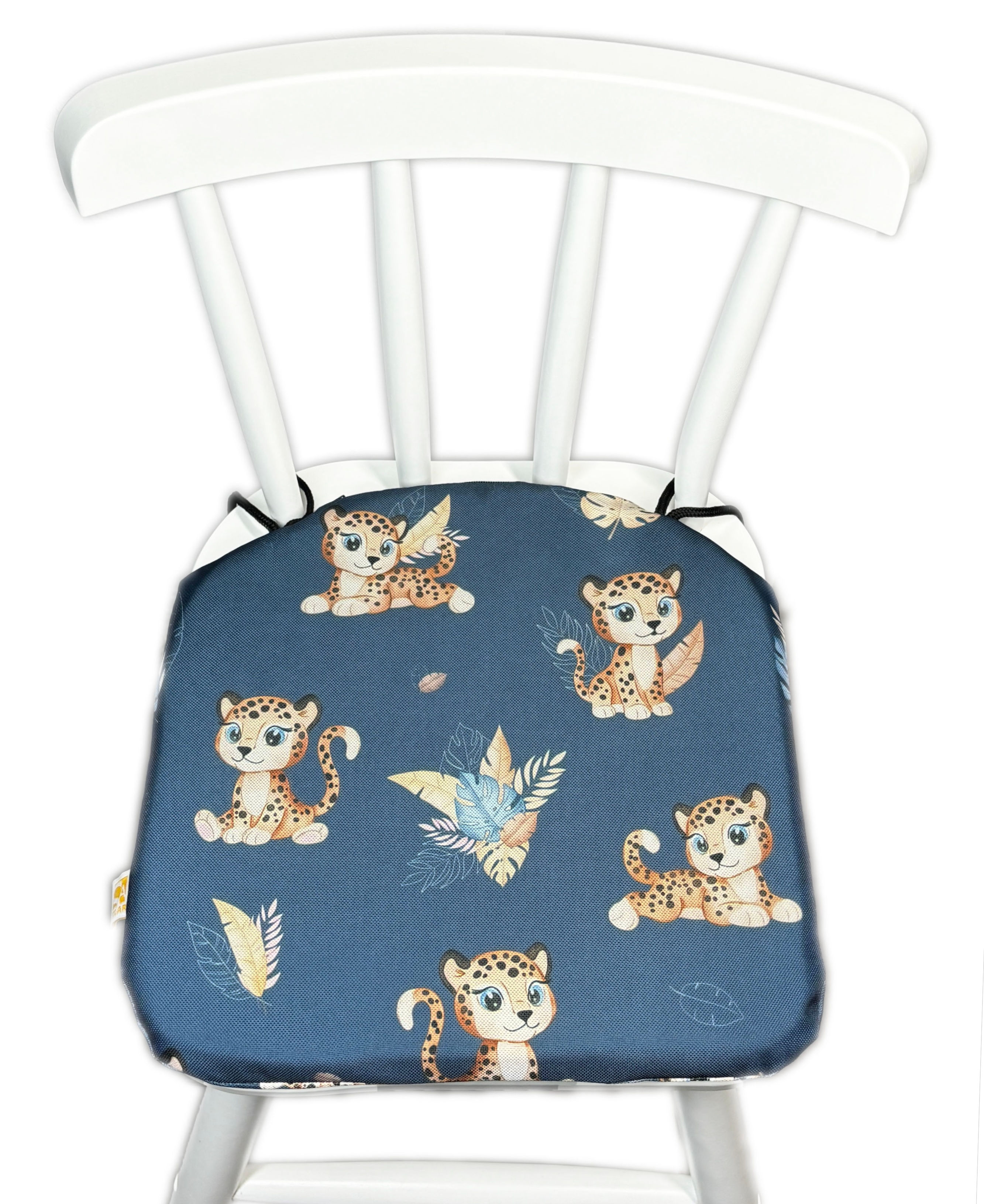 Sitzkissen mit stabilen Schaumstoffkern und abnehmbaren Bezug für den Ikea Kinderstuhl Ingolf oder Agam