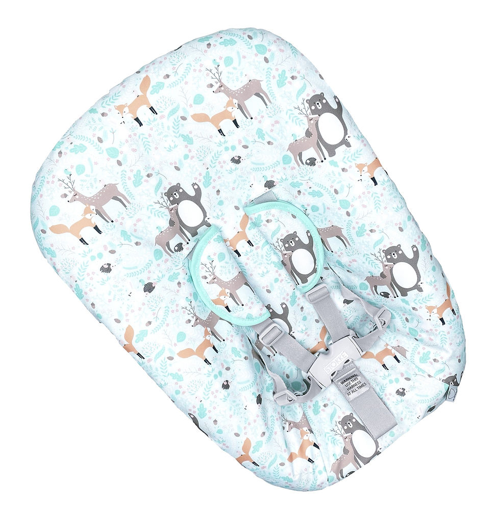 Stokke Newborn Bezug Abwaschbar Reh Fuchs Bär