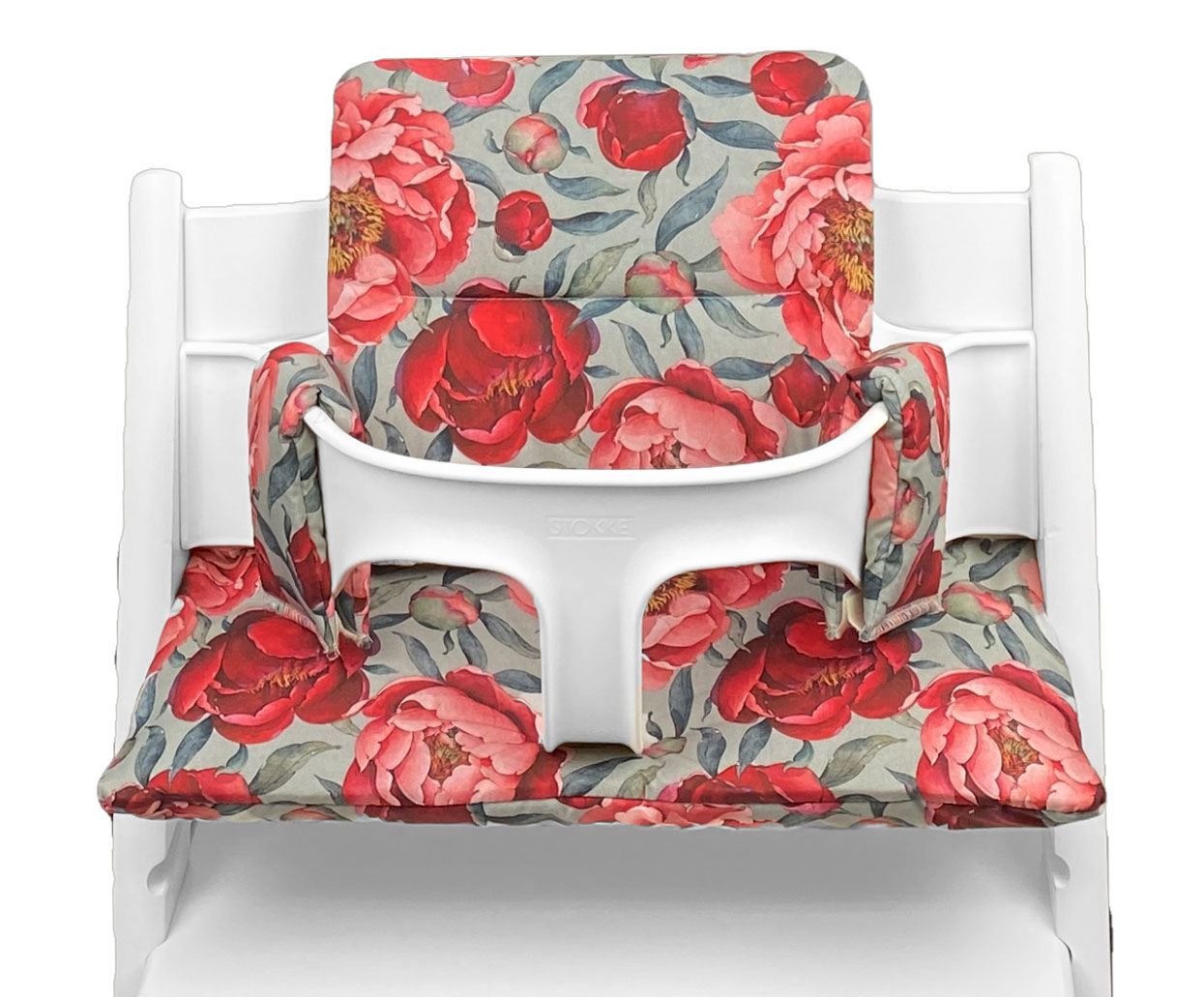 Stokke Tripp Trapp Sitzkissen Pfingstrosen
