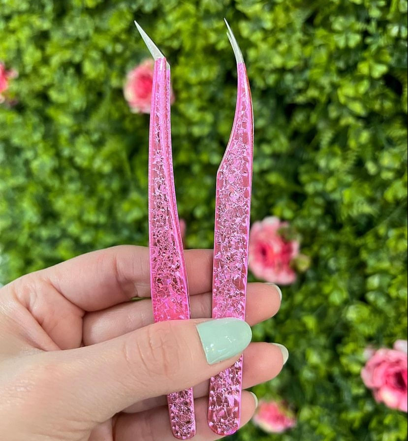 Miniatura: PINÇA ROSA BRILHANTE