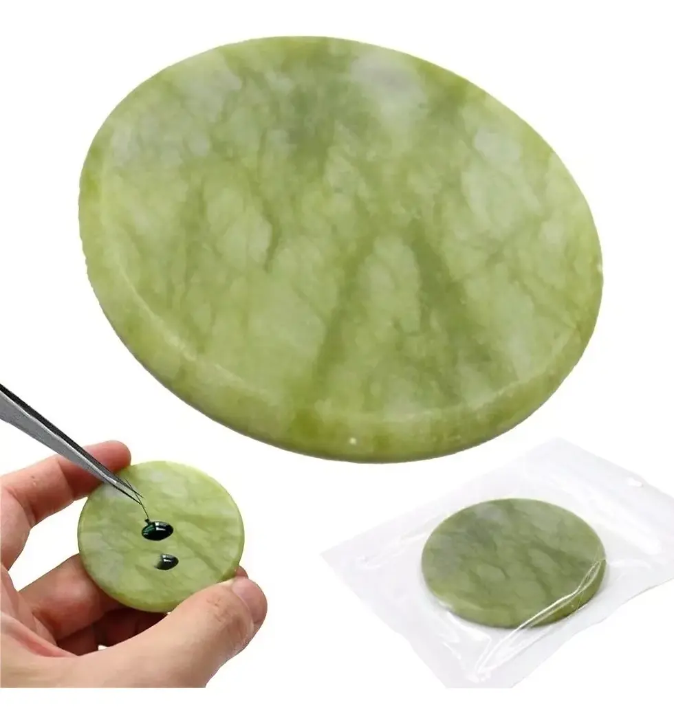 Miniatura: Pedra jade verde 