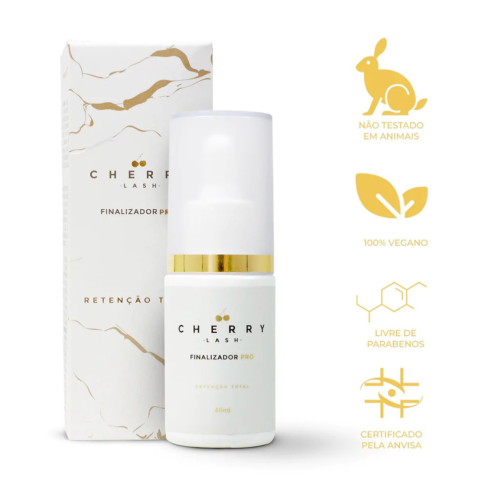 Miniatura: Bruma + Finalizador para Extensão de Cílios - Cherry