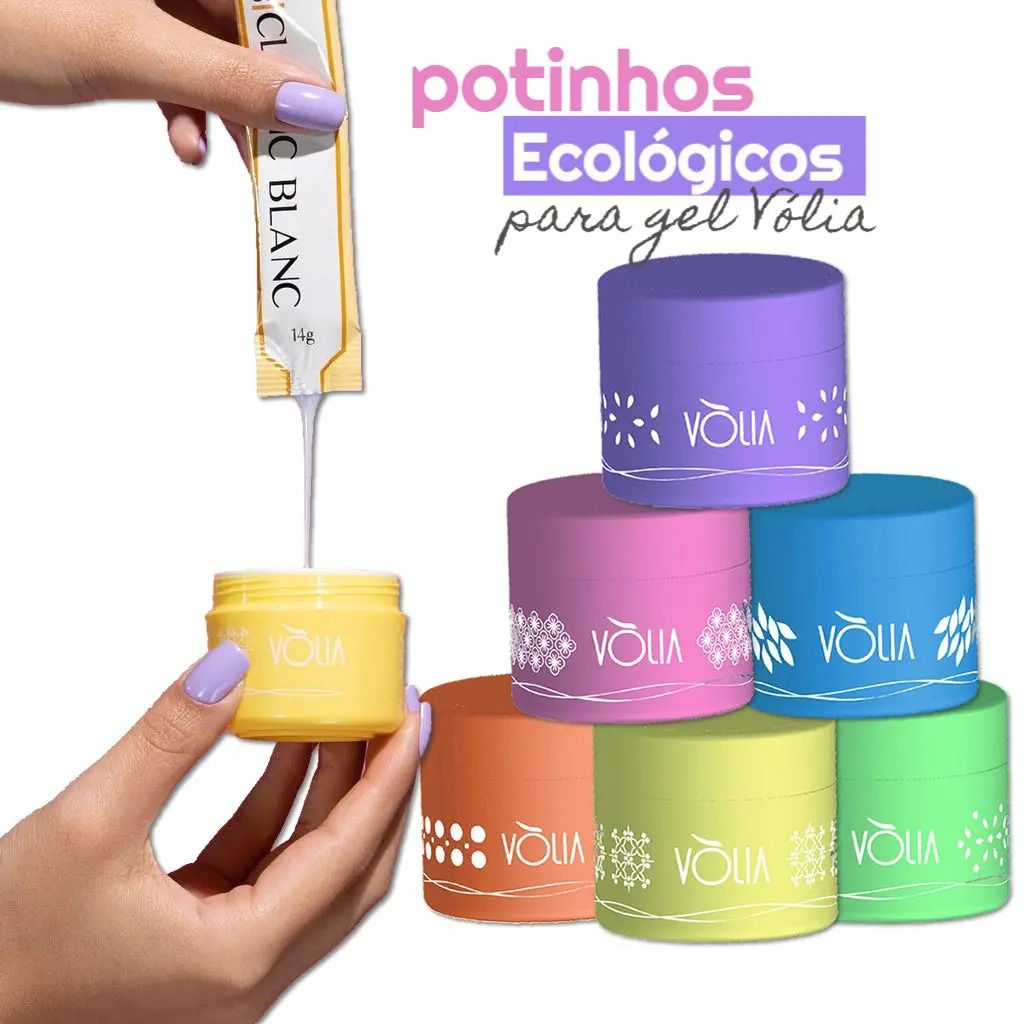 Pote Ecológico para Gel Volia Eco Vólia