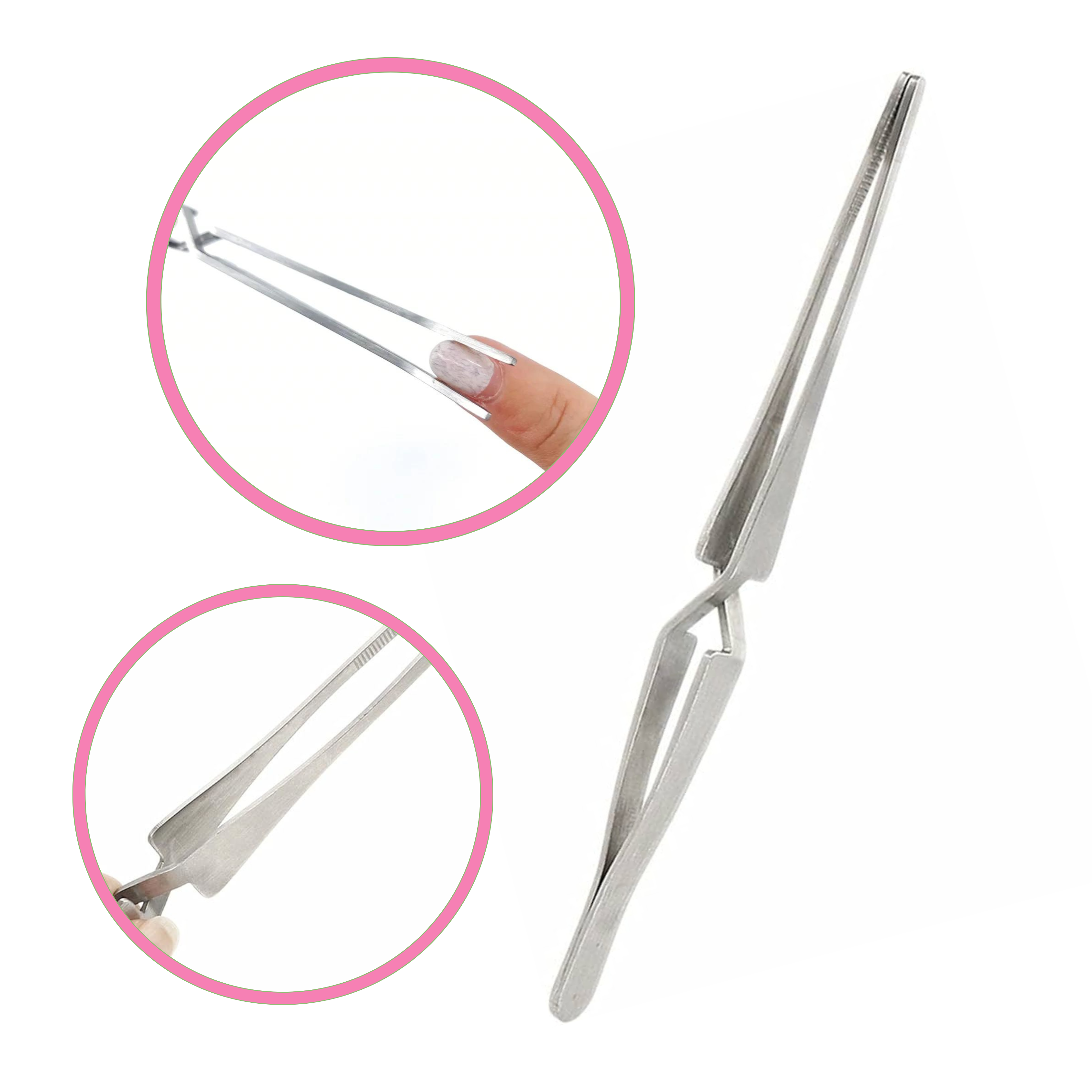 Pinça modeladora para curvatura de unha em Gel