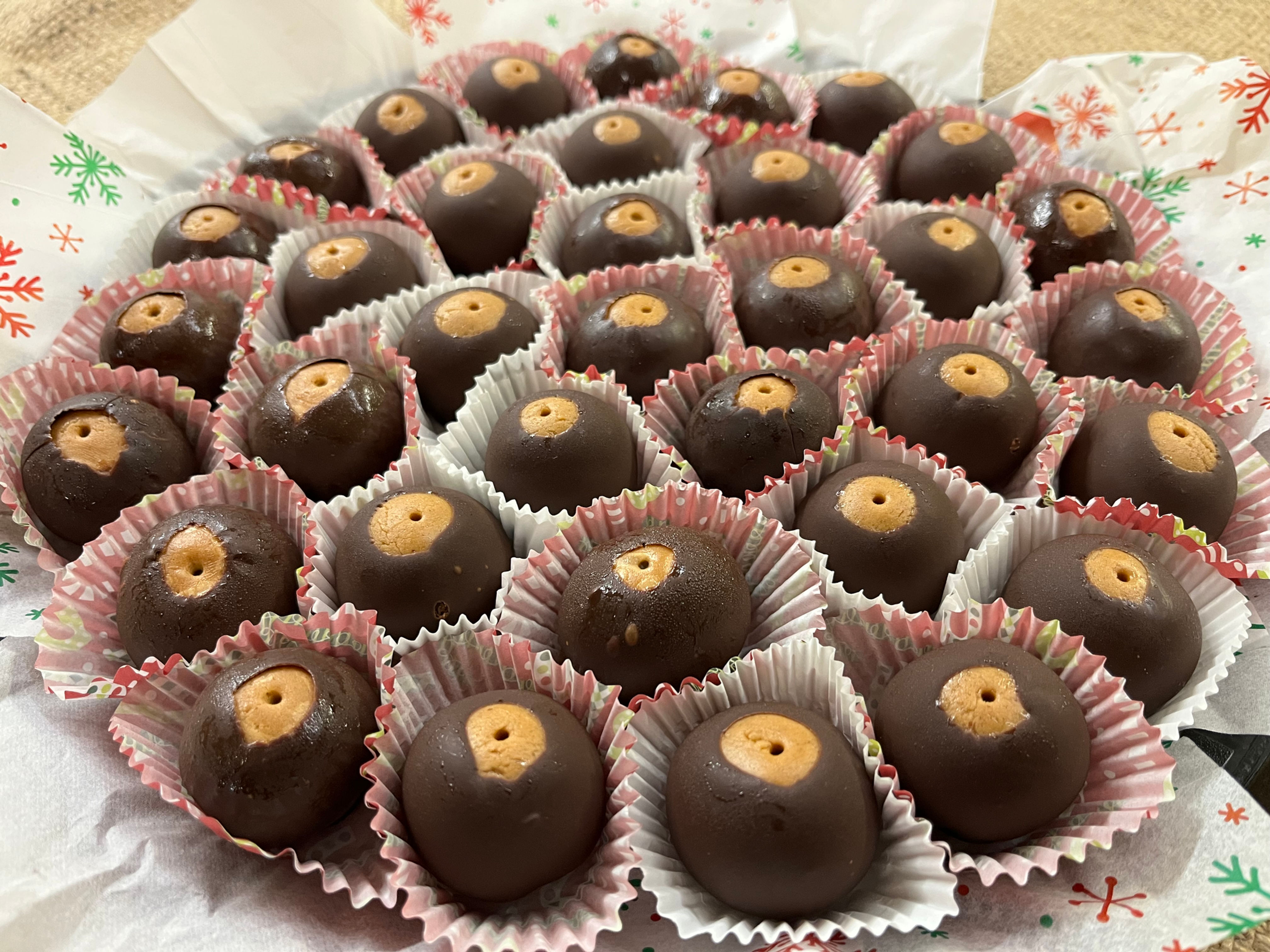 Peanut Butter Buckeyes