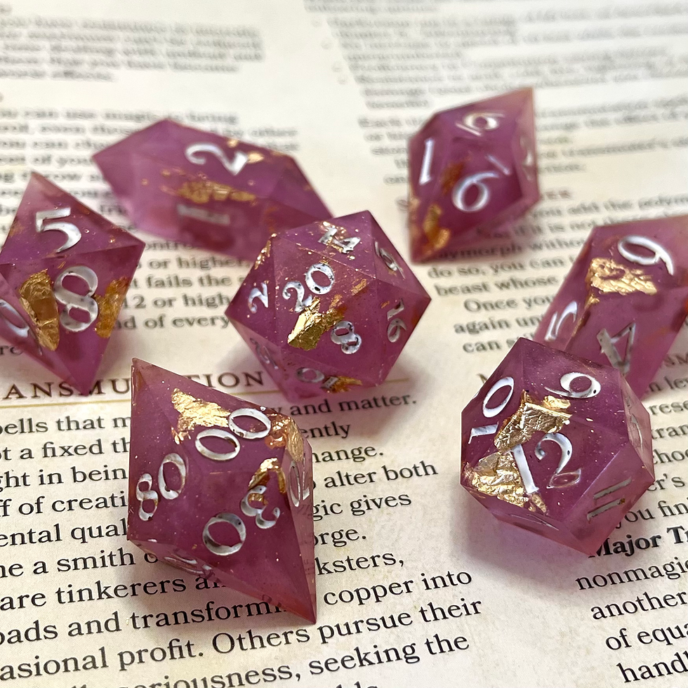 Charm Person - Handmade RPG DnD Dice 