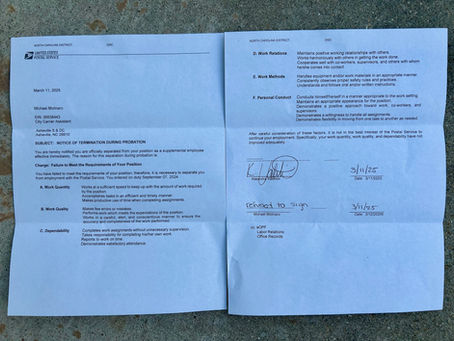 The Battle of Asheville: Death of a Mailman