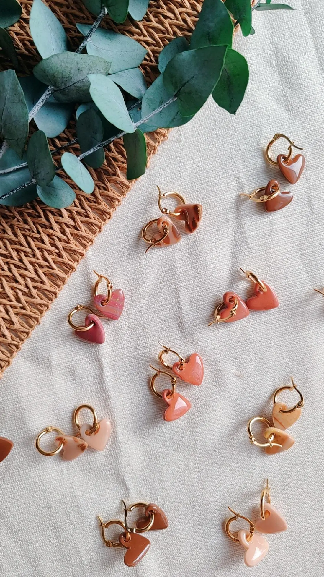 Boucles d'oreilles COEUR