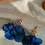 Miniature : Boucles d'oreilles BLEU ROI