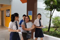 Bringing parents around during 2017 Open house