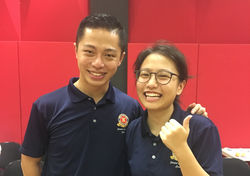 Picture with Mr Ignatius at Band Student Conductor Camp 2017