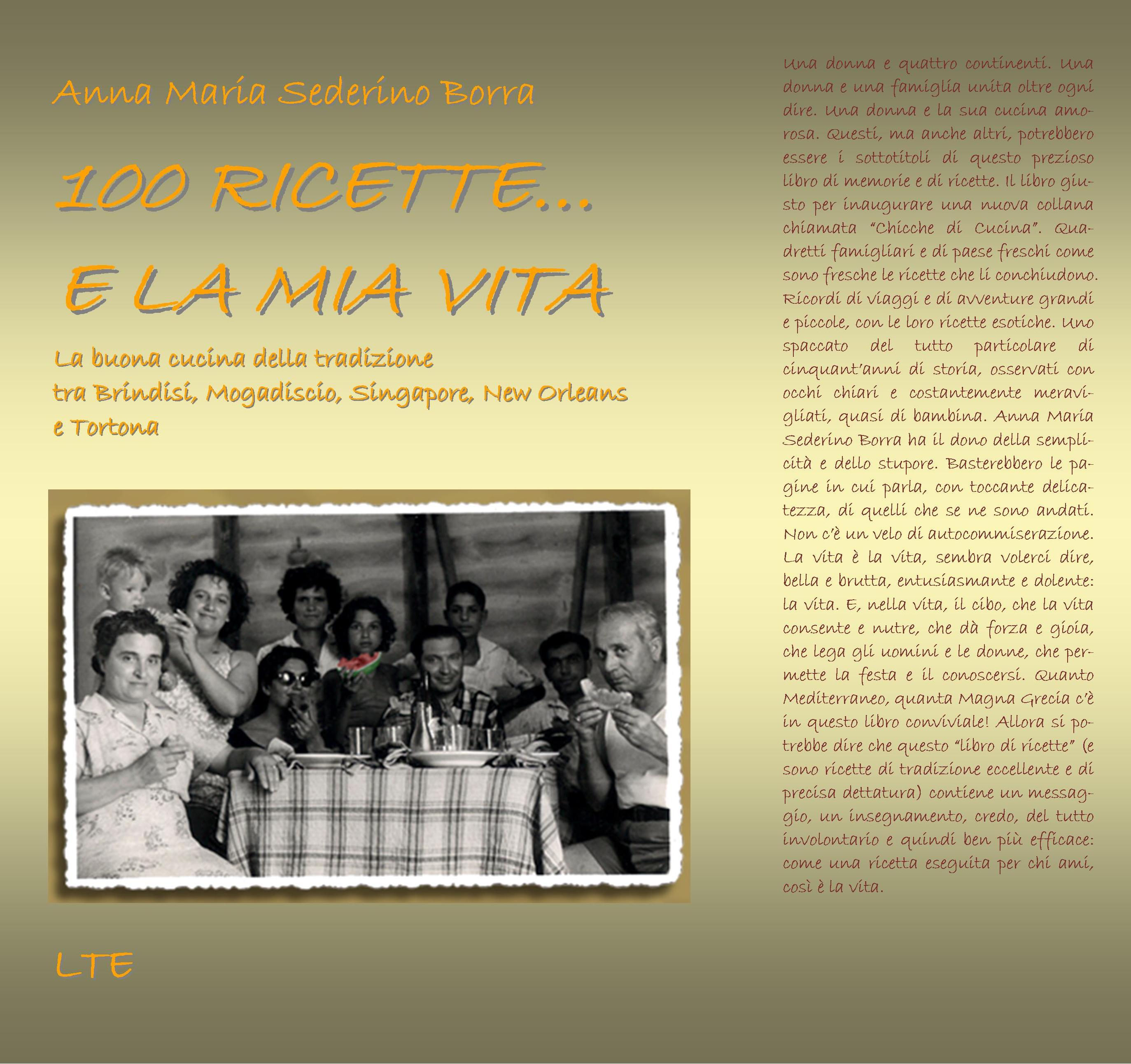 100 Ricette... E La Mia Vita (Italian Version)