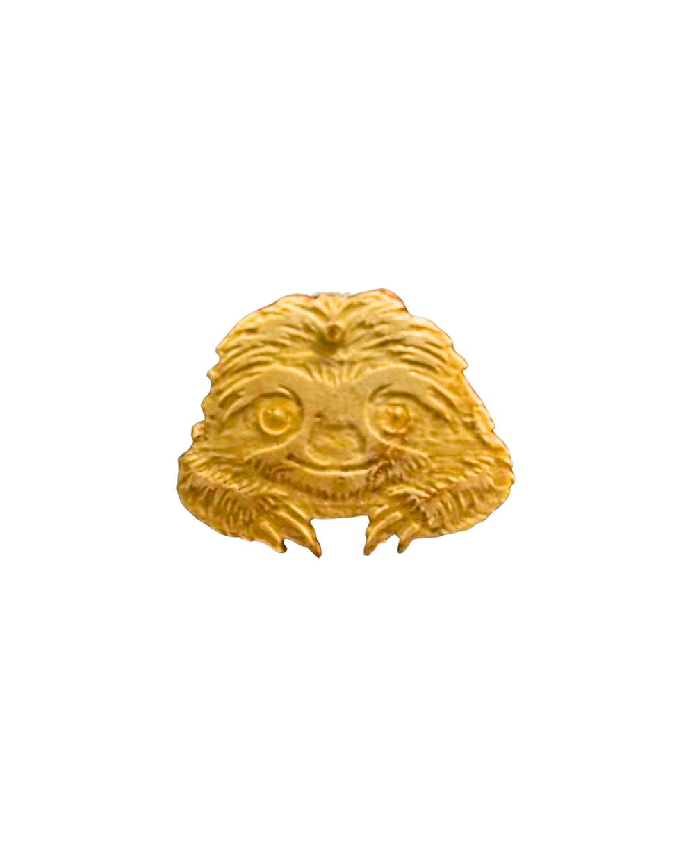 Miniatura: Pin de jicara forma de oso perezoso