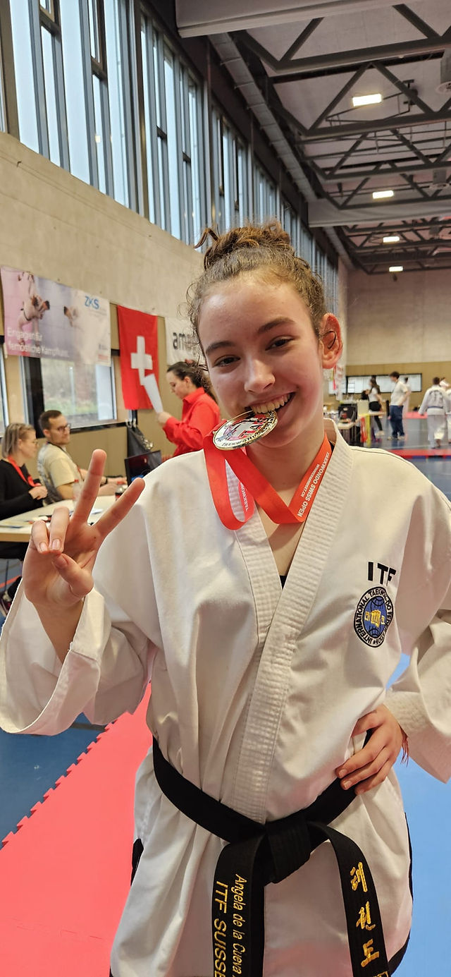 Angela - medal Winner