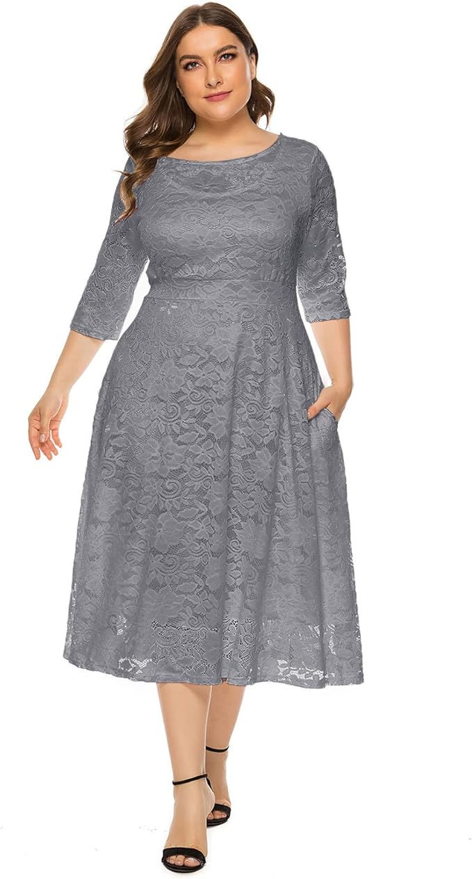 Miniatura: Vestido encaje