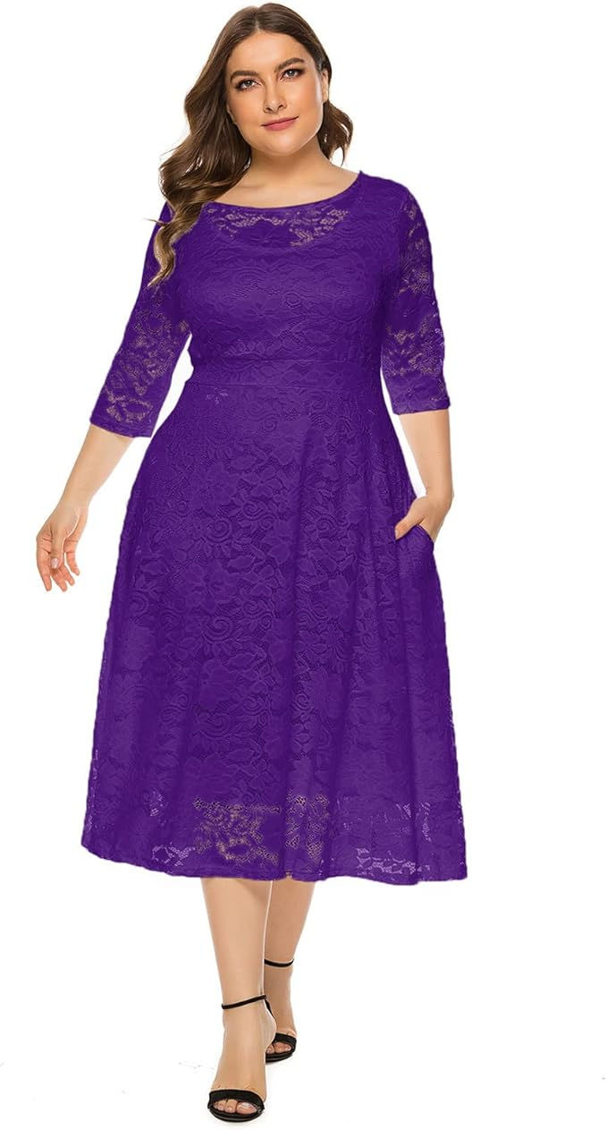 Miniatura: Vestido encaje