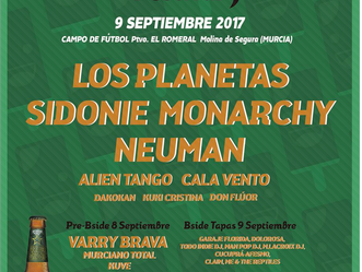 El 9 de septiembre celebrará su XIII edición el B-SIDE FESTIVAL, organizado por el Ayuntamiento de M