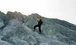 Photography on a rock