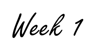 Week 1: Ideation and Gathering References