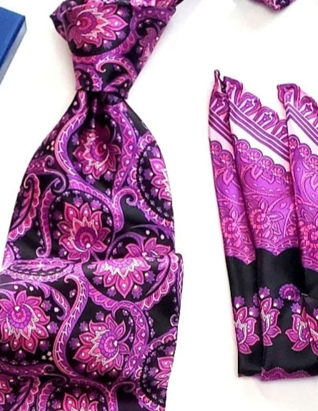 Thumbnail: #097 ITALO FERRETTI SILK TIE SET 