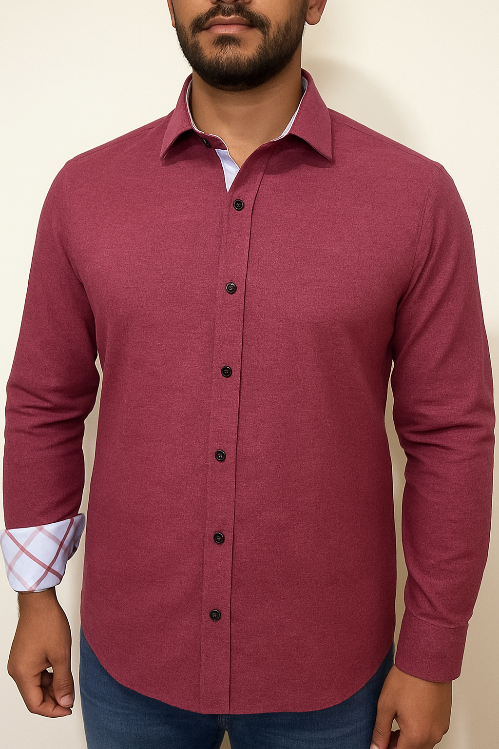 #002 MACEOO MEN'S SHIRT (SLIM FIT)