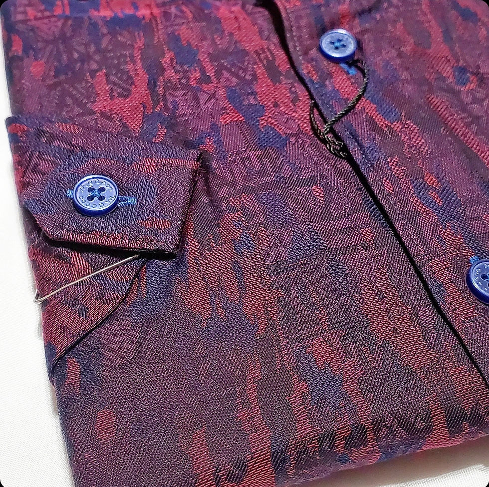 Thumbnail: #007 MACEOO MEN'S SHORT SLEEVE SHIRT  (SLIM FIT) 