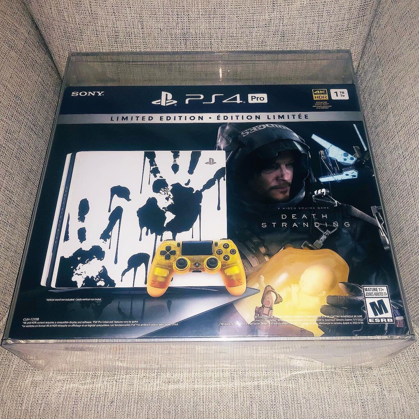 Sony PlayStation 4 Pro Limited Edition Death Stranding VGA 85🏆Factory🏭Sealed🤐