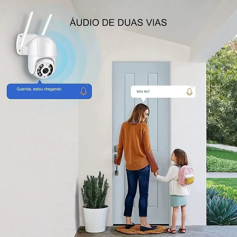 Miniatura: Câmera Segurança Smart 320° Dome Full HD