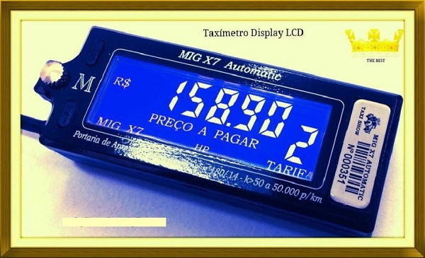 Miniatura: Taximetro Mig X7 Automatic + Impressora Mig M-16 + Kit Sensor