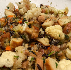 Cauliflower & wild rice stuffing