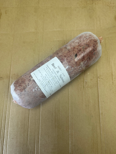 Prime Raw Beef and Salmon 80:10:10 Prime raw
