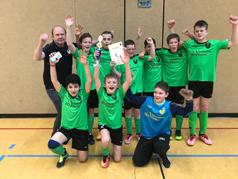D-Jugend des SV Burlo erzielt einen tollen 3.Platz beim Hallenturnier des FC Marbeck