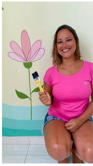Pintora Luana Agra Fonseca: Uma história real de transformação pela arte e pelo propósito