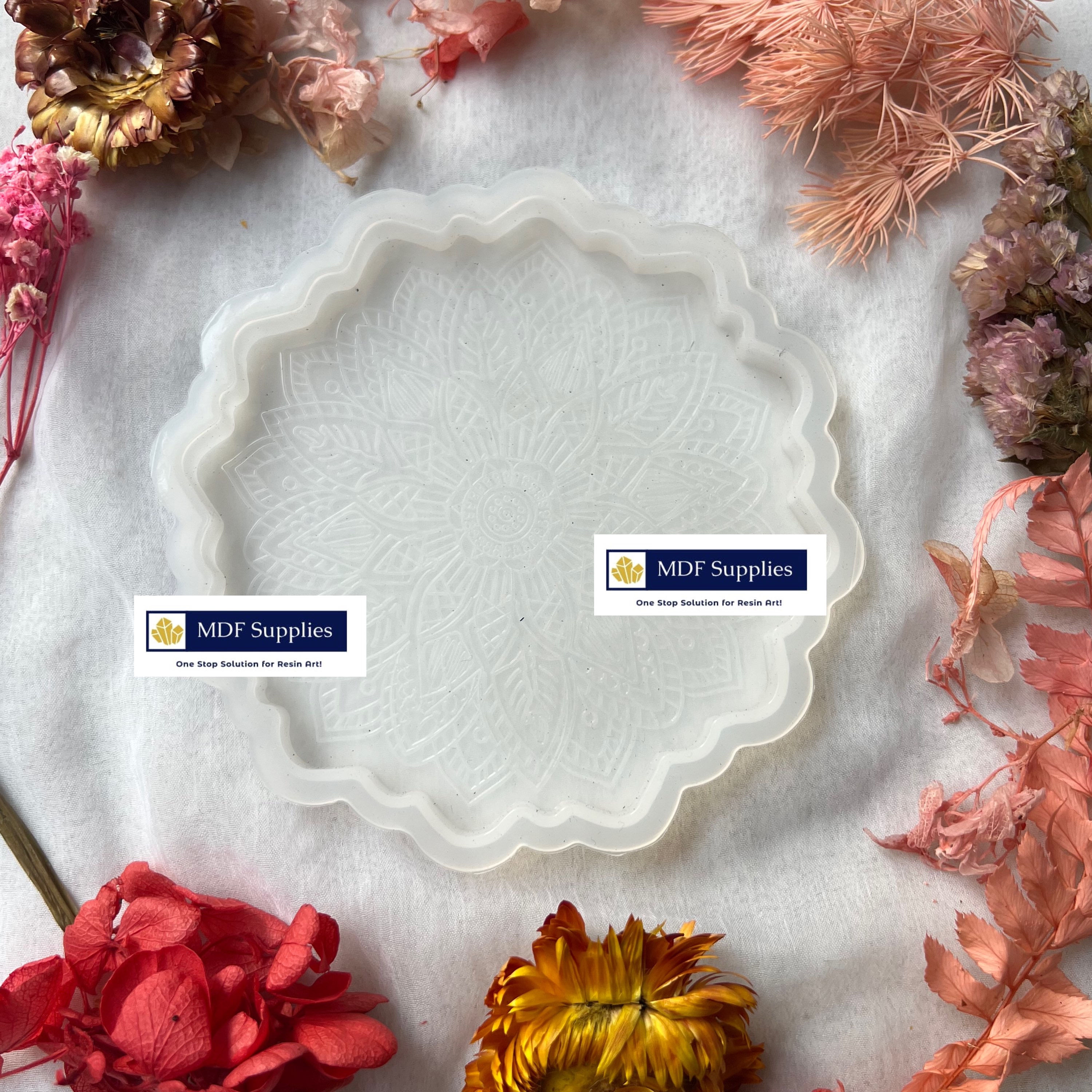 Mandala Silicone Coaster Mould